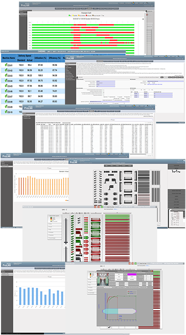 ProwinLnx offers flexible solutions to typical Production management problems