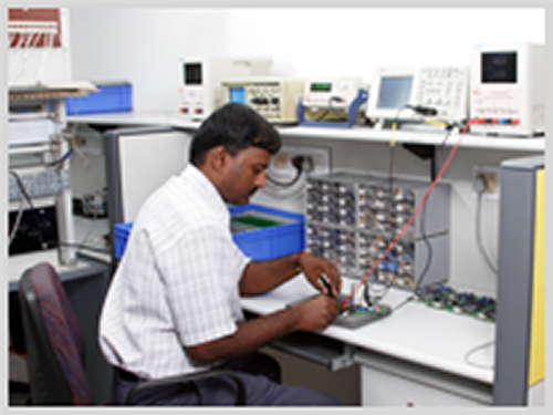 Electrical and Electronics components Testing Area